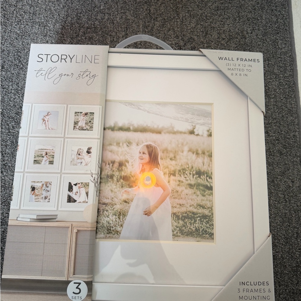Storyline White Wall Frame Set